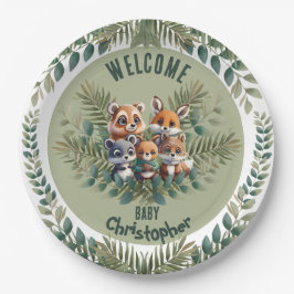 Nature Inspiriert Paper-Teller Pappteller