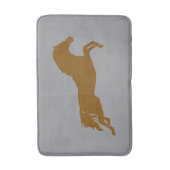 Nature Inspiriert Pferdebadematte - weich & absorb Badematte (Vorderseite Vertikal)