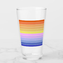 Nature Inspiriert Striped Tumbler - Earthy & Elega