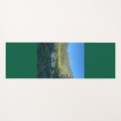 Nature Inspiriert Yogamattel mit grünem Hintergrun Yogamatte (Vorderseite (Horizontal))