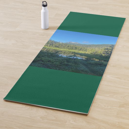 Nature Inspiriert Yogamattel mit grünem Hintergrun Yogamatte (Beispiel)