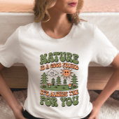 Nature Is a Good Friend  Tri-Blend Shirt
