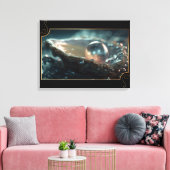 Nature Jewels Oyster Pearls Leinwanddruck (Insitu (Wohnzimmer))