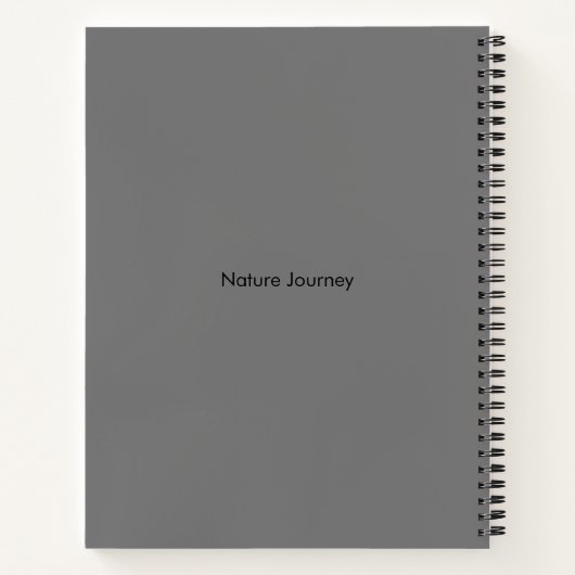 Nature Journey Planer Notizblock (Rückseite)