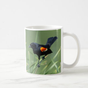 Nature Journey Red-Winged Black Bird Tasse