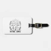 Nature Junkie Gepäckanhänger (Vorderseite horizontal)