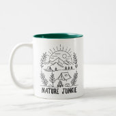 Nature Junkie Zweifarbige Tasse (Links)