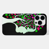 Nature Lady - Greenish Edition iPhone Hülle (Rückseite (Horizontal))