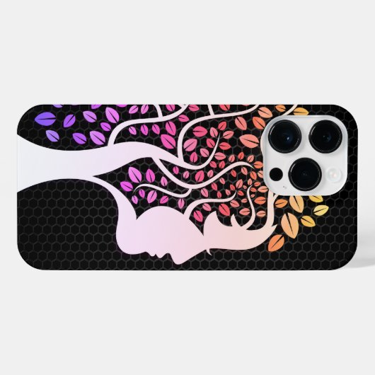 Nature Lady - Sunset Edition iPhone Hülle (Rückseite (Horizontal))