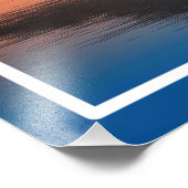 Nature Lake Trees Couple Silhouette Artwork-57178 Fotodruck (Ecke)