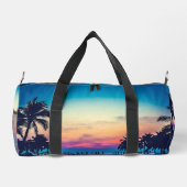 Nature Landscape Pool Palm Trees-25925 Duffle Bag (Rückseite)