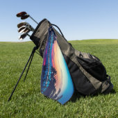 Nature Landscape Pool Palm Trees-25925 Golfhandtuch (Gras)