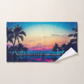 Nature Landscape Pool Palm Trees-25925 Handtuch (Handtuch)