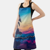 Nature Landscape Pool Palm Trees-25925 Schürze (InSitu)