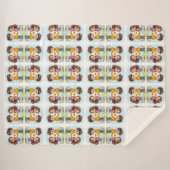 Nature Landscape Sherpa Blanket Sherpadecke (Vorderseite (Horizontal))