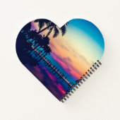 Nature Landscape with Pool Palm Trees-25925 Notizblock (Rückseite)