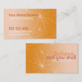 Nature Liebe Business Card Visitenkarte (Vorne/Hinten)