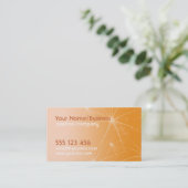 Nature Liebe Business Card Visitenkarte (Stehend Vorderseite)