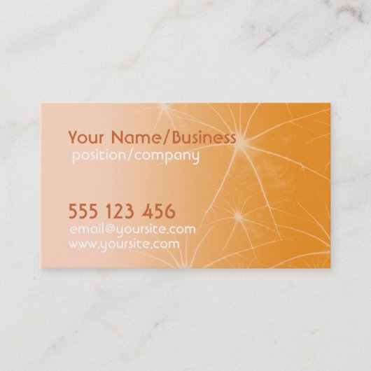 Nature Liebe Business Card Visitenkarte (Vorderseite)