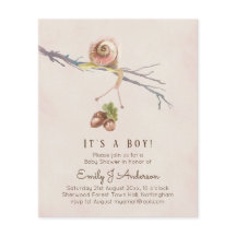 Nature Lieben Snails Kinderdusche Einladungen