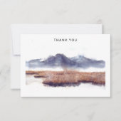 Nature Lover Beileid Vielen Dank Mitteilungskarte (Vorderseite)