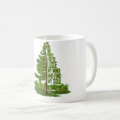 Nature Lover Camping Adventure And Into The Forest Kaffeetasse (VorderseiteRechts)