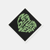 Nature Lover Cocktail Napkins Serviette (Ecke)