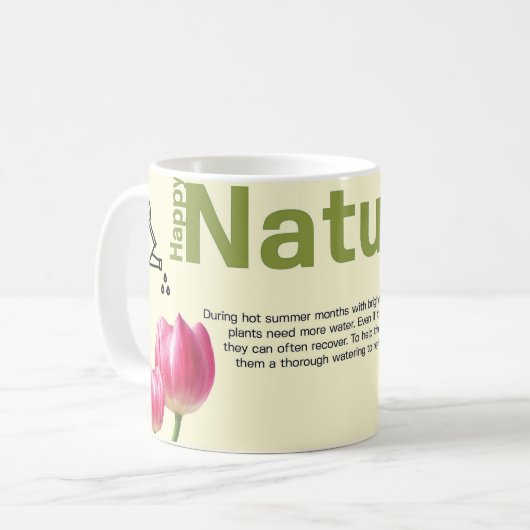 Nature Lover Coffee Tasse (Vorderseite Links)