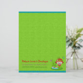 Nature Lover Frog Fee Briefkopf (Stehend Vorderseite)