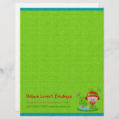 Nature Lover Frog Fee Briefkopf (Vorne/Hinten)