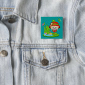 Nature Lover Frog Fee Button (Beispiel)