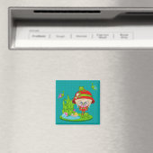 Nature Lover Frog Fee Magnet (In Situ (Geschirrspüler))