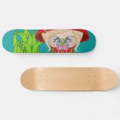 Nature Lover Frog Fee Skateboard (Horizontal)