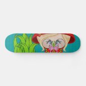 Nature Lover Frog Fee Skateboard (Horizontal)