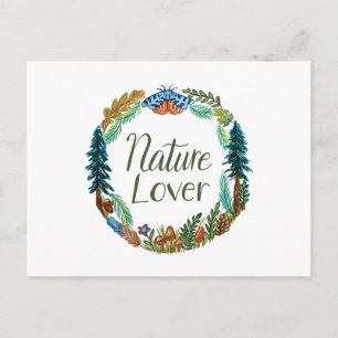 Nature Lover Postcard Postkarte