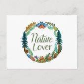 Nature Lover Postcard Postkarte (Vorderseite)