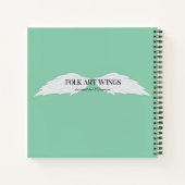 Nature Lover Spiral Notebook Blank Page Journal Notizblock (Rückseite)