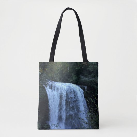 Nature Lovers Beautiful Waterfall Tote Tasche (Vorderseite)