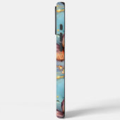 Nature Lovers Boho Marble Butterfly iPhone Case-Mate iPhone Hülle (Rückseite / Links)