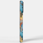 Nature Lovers Boho Marble Butterfly iPhone Case-Mate iPhone Hülle (Rückseite / Rechts)