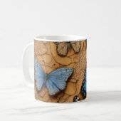 Nature Lover's Butterfly Coffee Cup: Sip in Transf Kaffeetasse (Vorderseite Links)