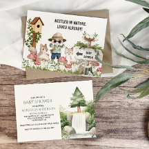 Nature Loving Baby Animals Baby Dusche