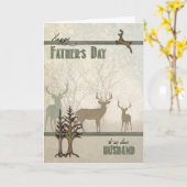 Nature Loving Husband Vatertag Karte (Gelbe Blume)