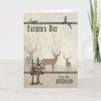 Nature Loving Husband Vatertag Karte