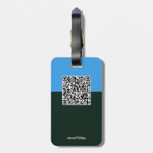 Nature LT04-0426 Gepäckanhänger (Rückseite vertikal)