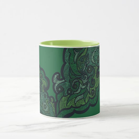 Nature Meets Geometry Mug Tasse (Zentrum)