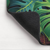 Nature Monstera Blätter Mousepad (Ecke)