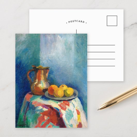 Nature Morte Au Pichet en Cuivre | Henri Manguin Postkarte