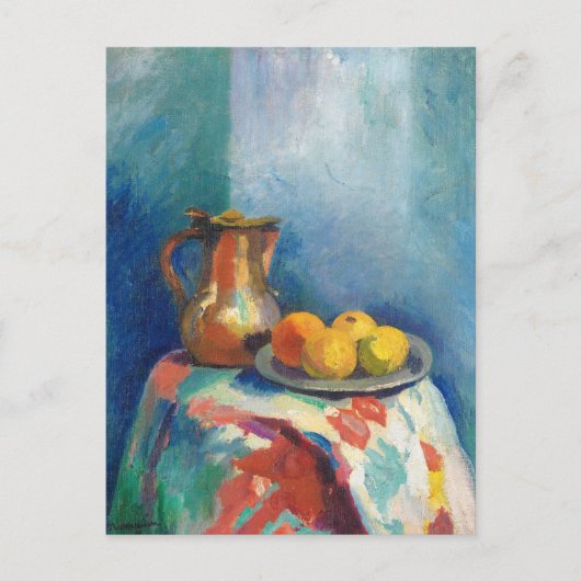 Nature Morte Au Pichet en Cuivre | Henri Manguin Postkarte (Vorderseite)