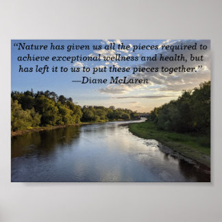 Nature Motivierend Poster